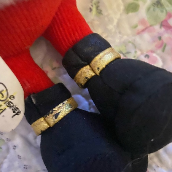 Mickey Mouse and Minnie Duffy Christmas Walt Disney World beanies 2003 with tags - Picture 9 of 14